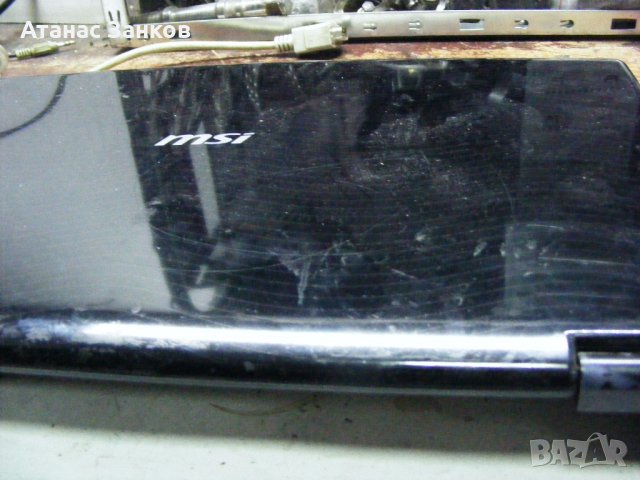 Лаптоп за части MSI VR630X MS-1672, снимка 8 - Части за лаптопи - 30833601