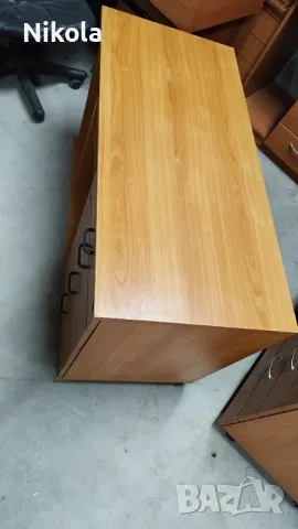 Офис шкаф  с 4 чекмеджета - помощно бюро- маса 110/50/68см, снимка 8 - Шкафове и рафтове - 50124803