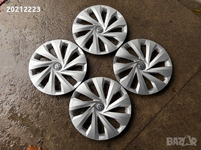 4 броя оригинални тасове за Volkswagen Polo 15, снимка 5 - Аксесоари и консумативи - 52671362