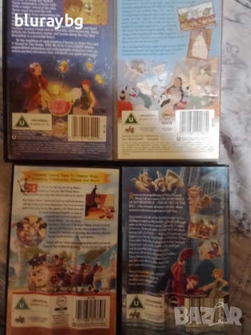 Уолт Дисни анимация на видеокасети, снимка 2 - Анимации - 52406528