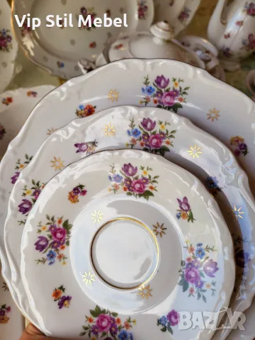 Немски сервиз за хранене и кафе/чай Reichenbach , снимка 17 - Сервизи - 50016149