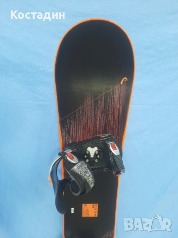 сноуборд  HEAD ROCKA FW 4D   +автомати 168см.  , снимка 2 - Зимни спортове - 52942026