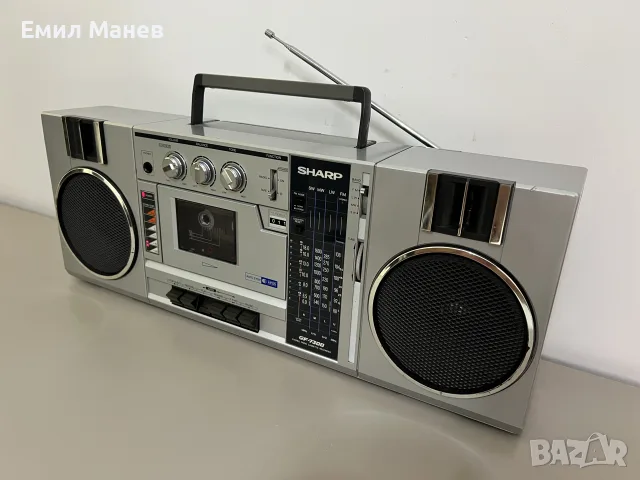 Sharp GF 7300  радиокасетофон, снимка 5 - Радиокасетофони, транзистори - 55730090