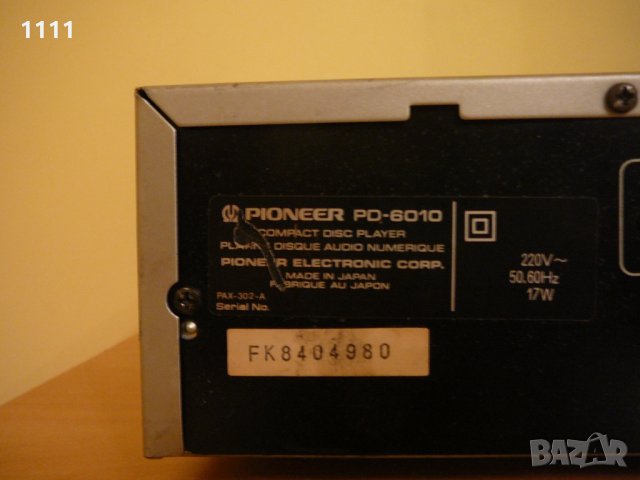 PIONEER PD-6010, снимка 6 - Ресийвъри, усилватели, смесителни пултове - 35325596