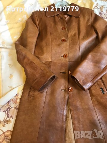 Дамско манто от естествена кожа, снимка 8 - Палта, манта - 37150586