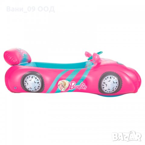 Надуваема кола "Барби" с включени 25 топки за игра, снимка 4 - Надуваеми играчки - 31053401