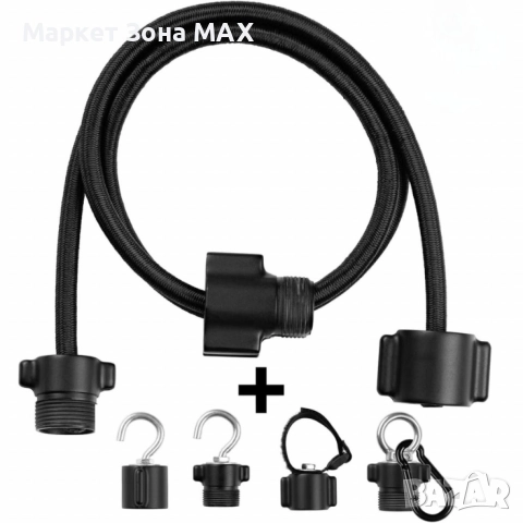 Модулен еластичен колан с универсални адаптери – за автомобил, велосипед, къмпинг и багаж