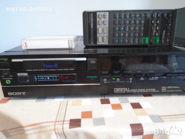 Video 8 Sony ev-s850ps, снимка 5 - Плейъри, домашно кино, прожектори - 56079081