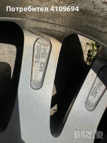 Гуми с джанти 18” Opel, снимка 7 - Гуми и джанти - 53930240