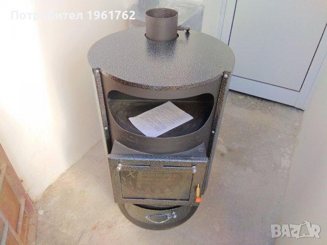 НОВА Печка на дърва и въглища, отоплителна печка на твърдо гориво надежда 3, 4 с водна риза, снимка 6 - Други - 37998855