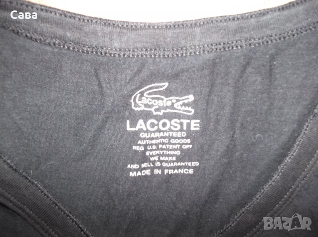 Блуза и тениска LACOSTE   дамски,С-М-Л, снимка 5 - Тениски - 29662334