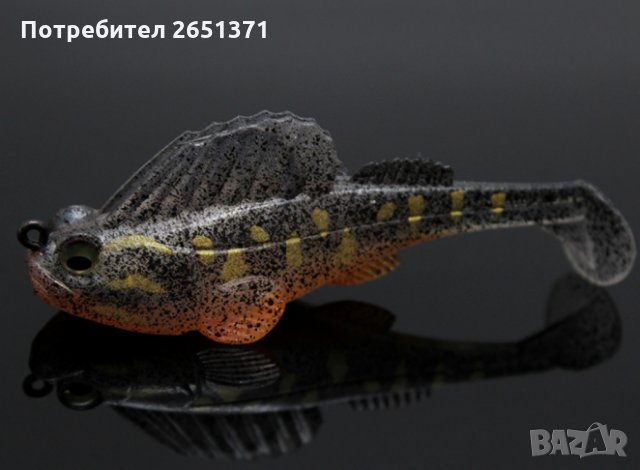 Силиконова примамка с кука, попче - 4 лв., снимка 2 - Стръв и захранки - 34533515