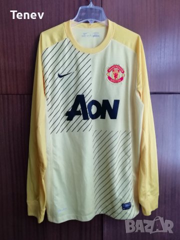 Manchester United Nike оригинална вратарска тениска фланелка блуза 2013/2014 Манчестър Юнайтед