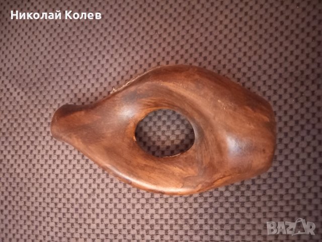 Интересна стомничка, пластика с кожа, снимка 2 - Други стоки за дома - 40016904