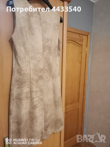 Кожена рокля,, Talco,, , снимка 4 - Рокли - 53967032