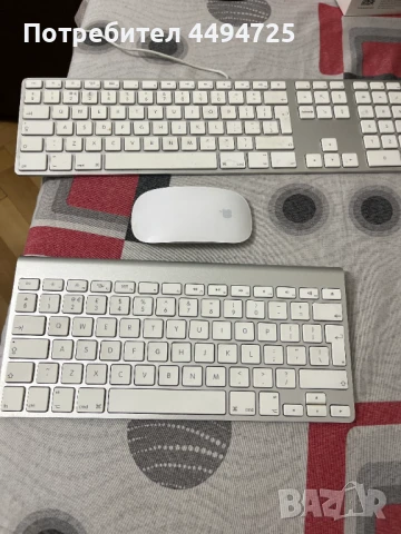 Apple Mause and Keyboard