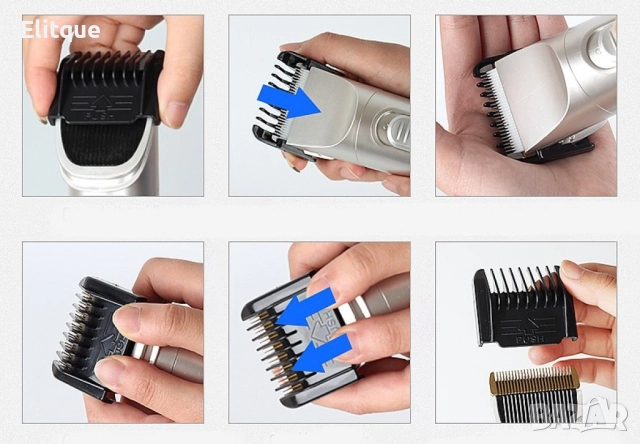 Комплект 15 в 1 Машинка и тример за подстригване на домашни любимци SHAV12, снимка 2 - Друга електроника - 52807075