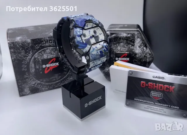 Casio G-Shock GA-100 Kanagawa Limited edition, снимка 3 - Мъжки - 48220696