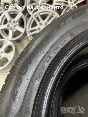 Гуми Зимни 235/60/18 Pirelli , снимка 5 - Гуми и джанти - 53305894