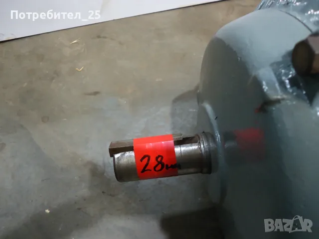 Трифазен ел.мотор 1,5KW. - 940 об/мин., снимка 3 - Електродвигатели - 56090474