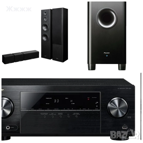 Домашно кино пайнер 5+1+субуфер 