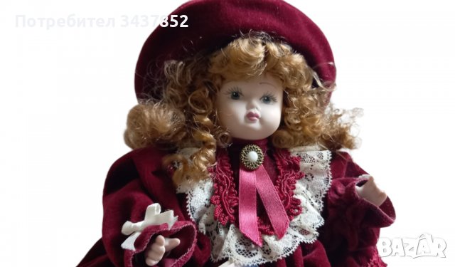 Порцеланова кукла , снимка 2 - Други стоки за дома - 37966686