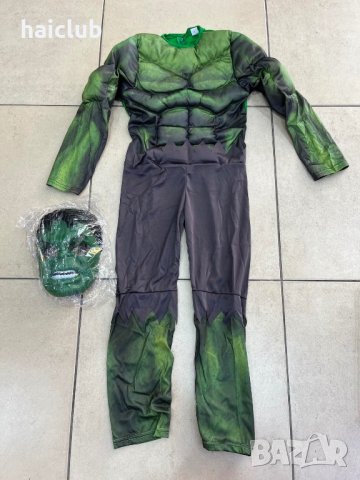 Костюм Хълк с мускули/Hulk costume, снимка 7 - Детски комплекти - 42540203