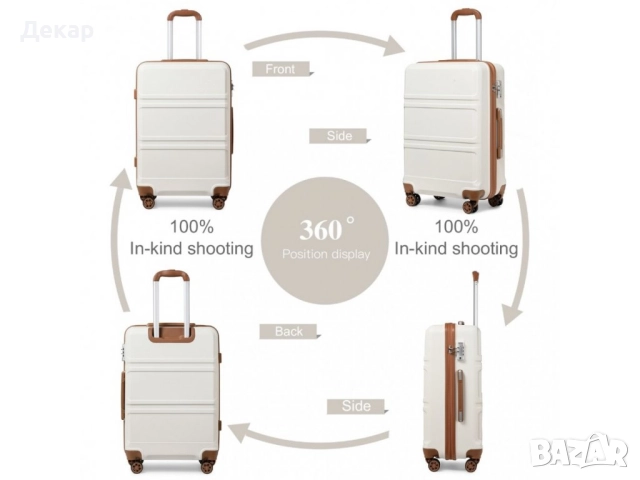 Куфар за пътуване 44 литра , снимка 8 - Куфари - 51896752