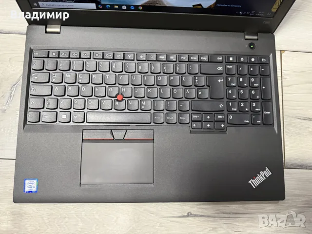 Lenovo ThikPad T560-i5 6200u/8гб/256гб ssd, снимка 5 - Лаптопи за работа - 55884767