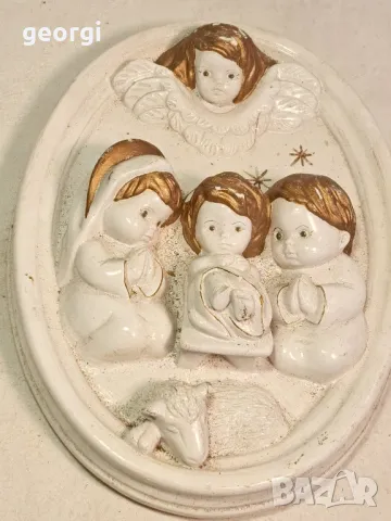 гипсови пано за стена с ангелчета 19/5, снимка 2 - Пана - 49267213