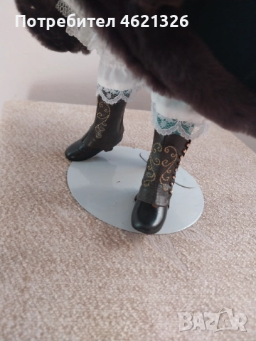 Винтидж порцеланова кукла Катрин-Роуз от колекцията “Викториански зимни принцеси” на Франклин Минт, снимка 10 - Декорация за дома - 52155523