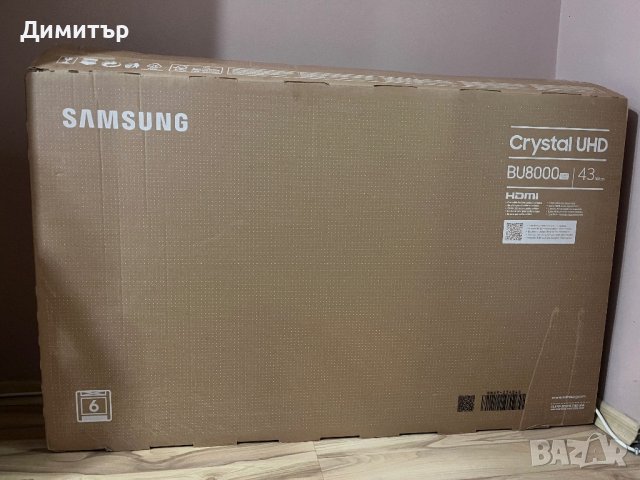 На части Samsung BU 8072 smart tv 4k UHD