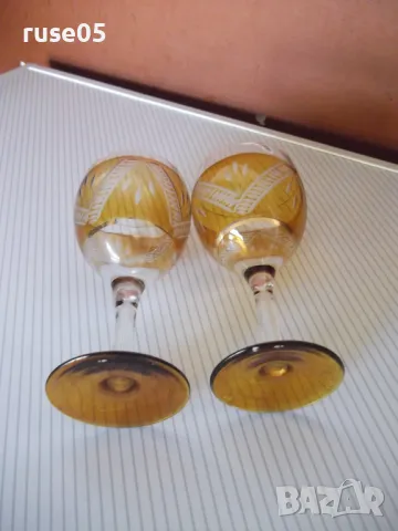 Лот от 2 бр. чаши за алкохолни питиета - 1, снимка 7 - Чаши - 48357483