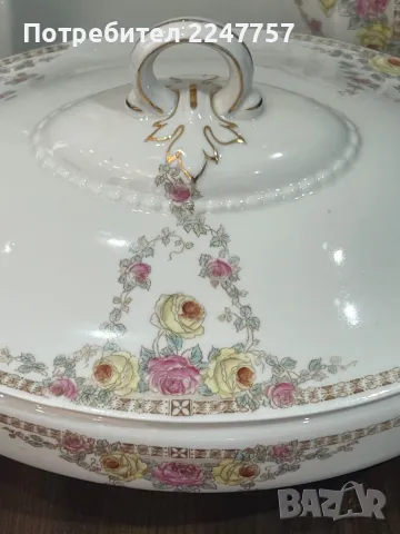 Терин с купа стар порцелан Bavaria, снимка 5 - Антикварни и старинни предмети - 47689738