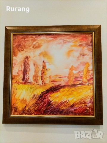 Авторски картини Маслена живопис,, Слънчеви Сезони ", снимка 12 - Картини - 53899328