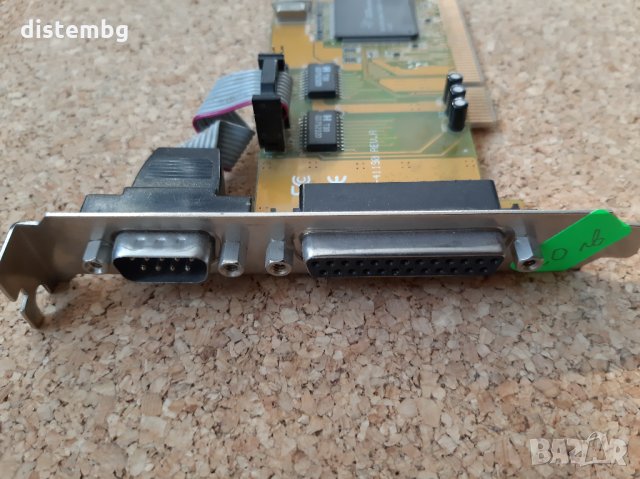 Контролер EX-41190 PCI към 2x COM и LPT, снимка 2 - Кабели и адаптери - 29534190