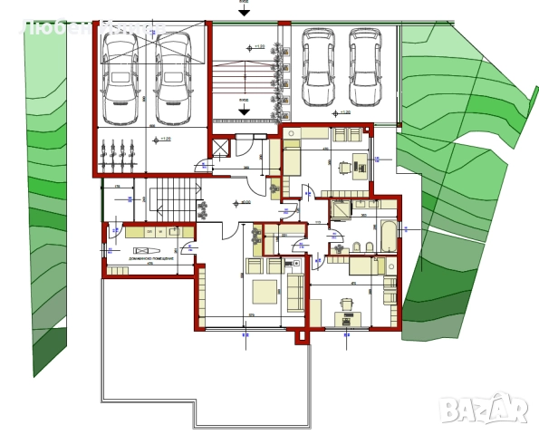 Панорамен парцел 1115 м2 в гр. Русе, кв. Долапите с разрешение за строеж., снимка 6 - Парцели - 52527886