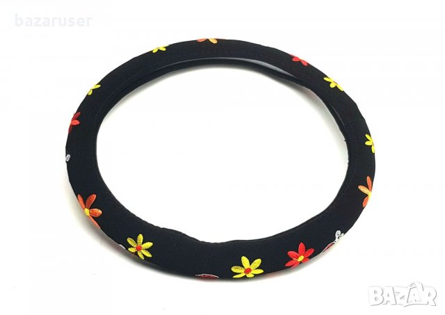 Калъф за волан Ф38 - Цветя -928-38, снимка 3 - Аксесоари и консумативи - 31346073