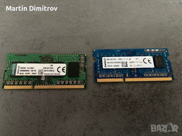 RAM памет DDR3L 4GB, снимка 1 - RAM памет - 44472119