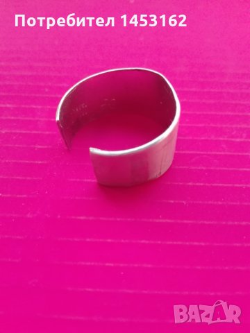 Сребърен ръчно изработен пръстен, снимка 2 - Пръстени - 29735103