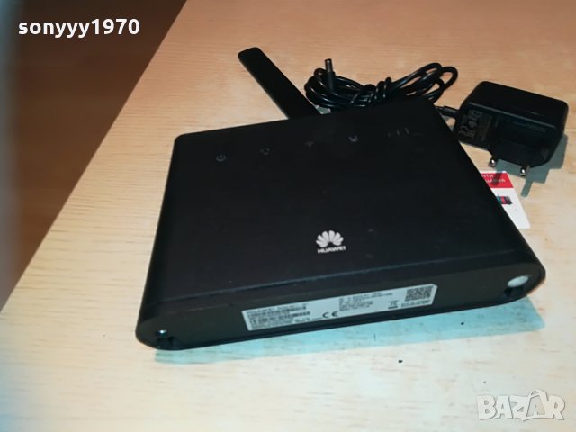 Huawei b-311-221-A1-рутер за сим карта с 1 антенa+адаптер, снимка 2 - Рутери - 29933097