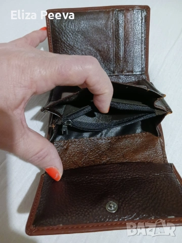 мъжки портфейл от естествена кожа, снимка 6 - Портфейли, портмонета - 53142239