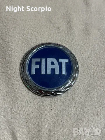 Задна емблема на Фиат (синя)