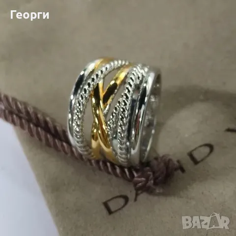 David Yurman оригинален пръстен, снимка 3 - Пръстени - 50262994