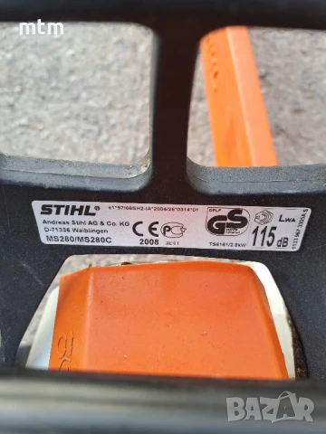 резачка за дърва ms 280, снимка 6 - Градинска техника - 50719486