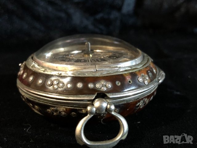 Джобен часовник Daniel Quare от 1667г., снимка 11 - Джобни - 30267611