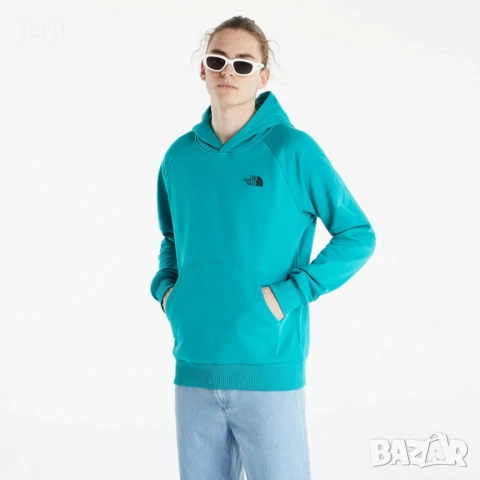 Оригинално The North Face M Raglan Redbox Hoodie, снимка 2 - Спортни дрехи, екипи - 51475159