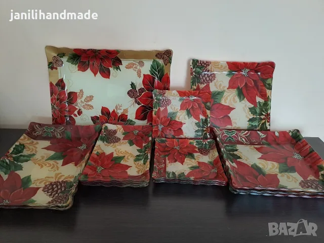 Коледен сервиз за хранене