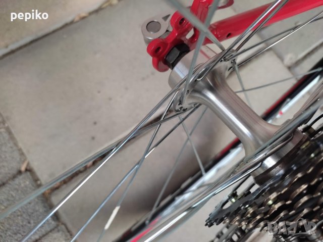 Продавам колела внос от Германия юношески шосеен велосипед GALIBIER RED GLOSS 24 цола с 21 скорости , снимка 6 - Велосипеди - 37312023