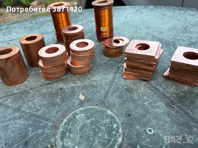 Медни шайби М16 и медни втулки, снимка 2 - Други - 55903141